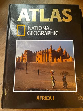 Lote colección libros ATLAS NATIONAL GEOGRAPHIC