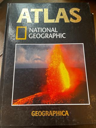 Lote colección libros ATLAS NATIONAL GEOGRAPHIC