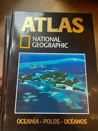 Lote colección libros ATLAS NATIONAL GEOGRAPHIC