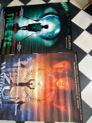 Lote Posters Cine Audition y Water