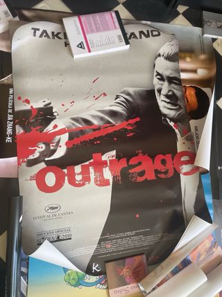 Lote Posters Cine Audition y Water