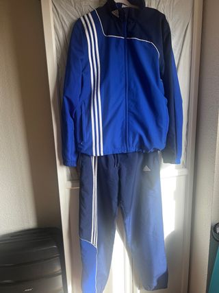 Chándal Adidas Vintage Azul y Blanco
