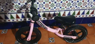 Bicicleta sin pedales Sawyer (rosa)