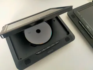 Reproductor DVD Portátil Doble Pantalla 22cm