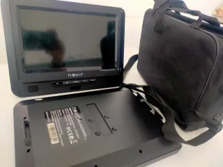 Reproductor DVD Portátil Doble Pantalla 22cm