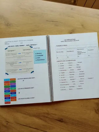 Libro de Francés.   MYP By concepto 1-3