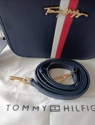 Bolso Tommy Hilfiger Azul Marino Nuevo