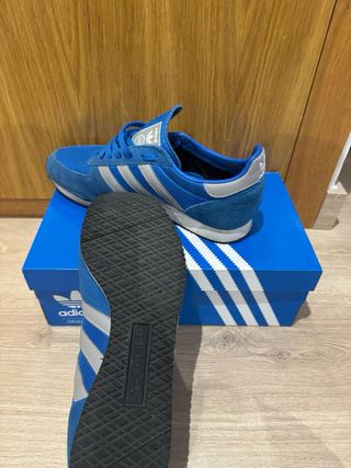 Zapatillas Adidas Azul Talla 42 Poco Uso