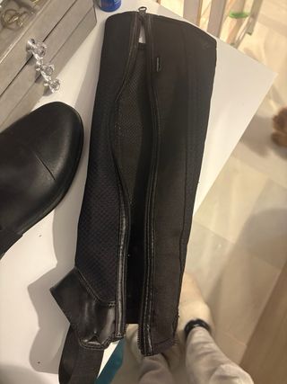 Pack Casco y botas con espolaina Hípica