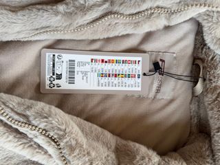 Chaleco pelo FB Sister beige talla s