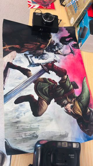 2 Pósters The Legend of Zelda A3