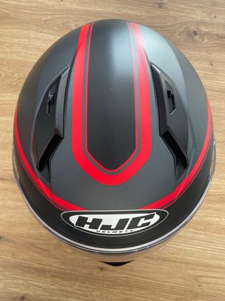 Casco HJC C10 Talla M Negro/Rojo