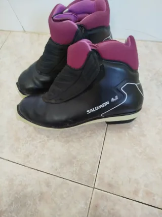 Botas de esquí de fondo Salomon Número 43. Sin env