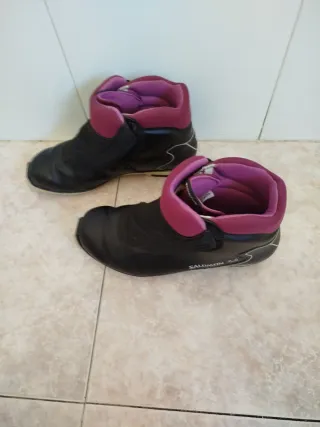 Botas de esquí de fondo Salomon Número 43. Sin env