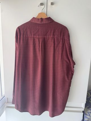 Camisa cuadros Banana Republic 100% algodón