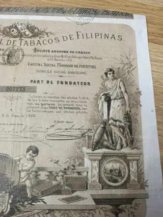 Acción Compañía General de Tabacos de Filipinas