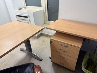 Cajonera de oficina madera y metal