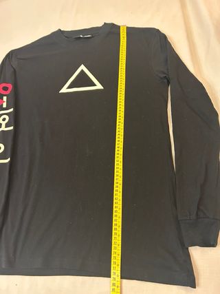 Camiseta M/L hombre Squid Game Negra T M