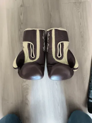 Guantes Boxeo Charlie Retro Marrón 16 Oz