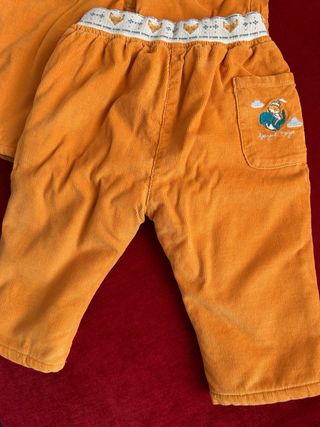 Set 2 pantaloni invernali neonato