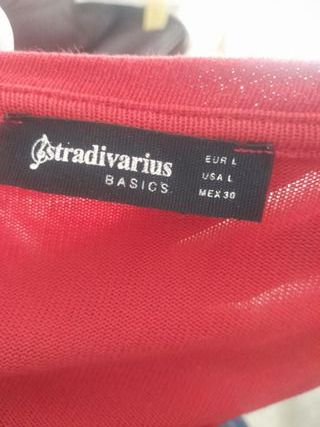 Camiseta roja entretiempo