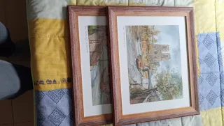 Marco de madera de Cerezo