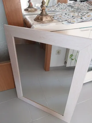 Espejo marco madera ganga