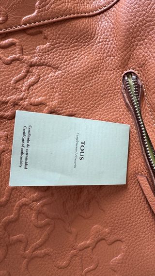 Bolso Tous Piel Marrón