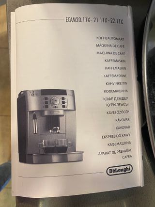 Cafetera De'Longhi Magnifica S Negra.