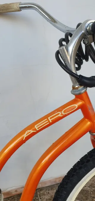 Bicicleta Cruiser Manhattan Aero Naranja