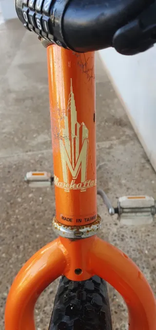 Bicicleta Cruiser Manhattan Aero Naranja