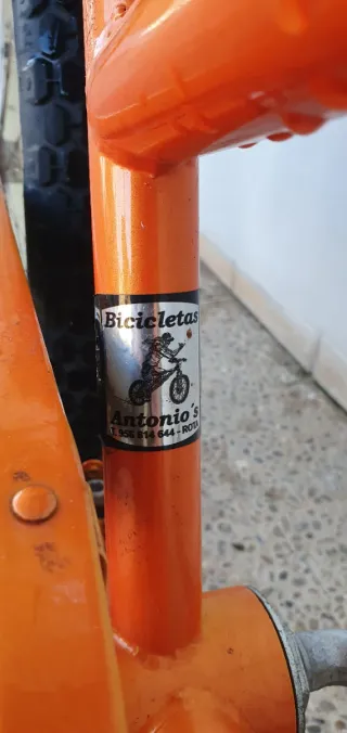 Bicicleta Cruiser Manhattan Aero Naranja