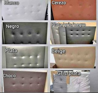 Cabezales de cama de polipiel