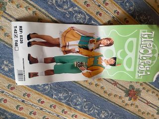 Disfraz tirolés mujer talla 42