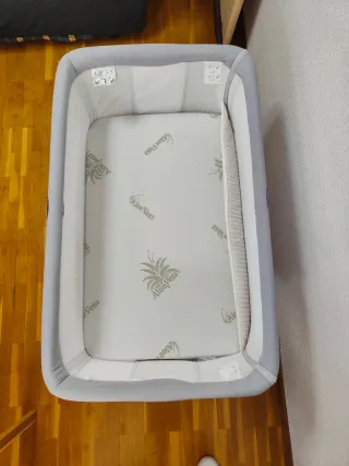 Minicuna Colecho Chicco Next2Me Air Gris