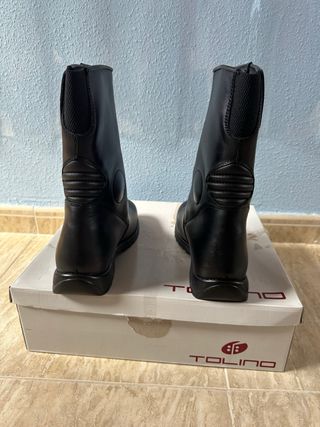 Botas de Moto Touring Negras Tolino
