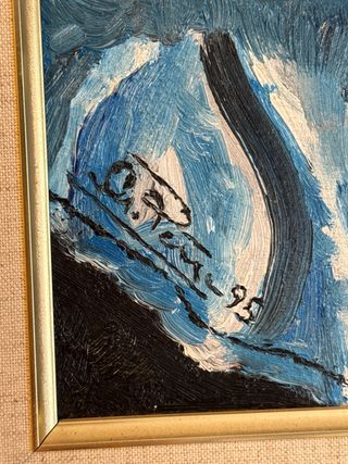 Naturaleza muerta óleo sobre lienzo