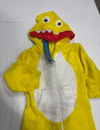 Costume squalo giallo 5 anni