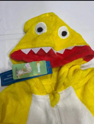 Costume squalo giallo 5 anni