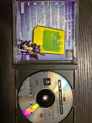 Spyro 2 Gateway to Glimmer PlayStation Platinum