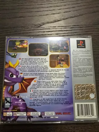 Spyro 2 Gateway to Glimmer PlayStation Platinum