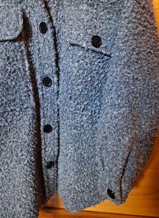 Abrigo gris oversize