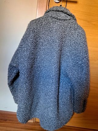 Abrigo gris oversize