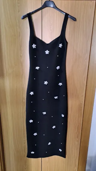Vestido ajustado Zara flores