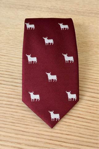 Corbata Burdeos Toro Osborne
