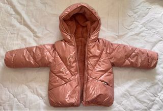 Abrigo niña rosa 4-5 años