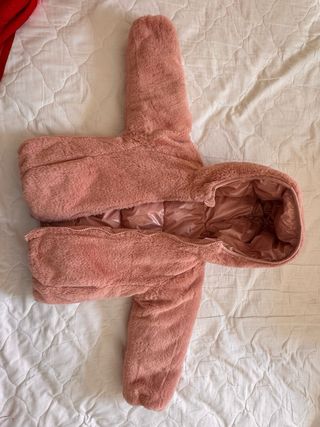 Abrigo niña rosa 4-5 años