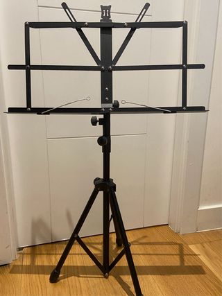 Atril para partituras negro
