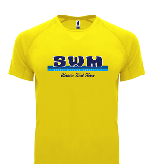 Camiseta SWM Classic Trial Team Amarilla