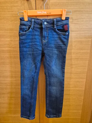 Pantalón Vaquero Azul Talla 116cm